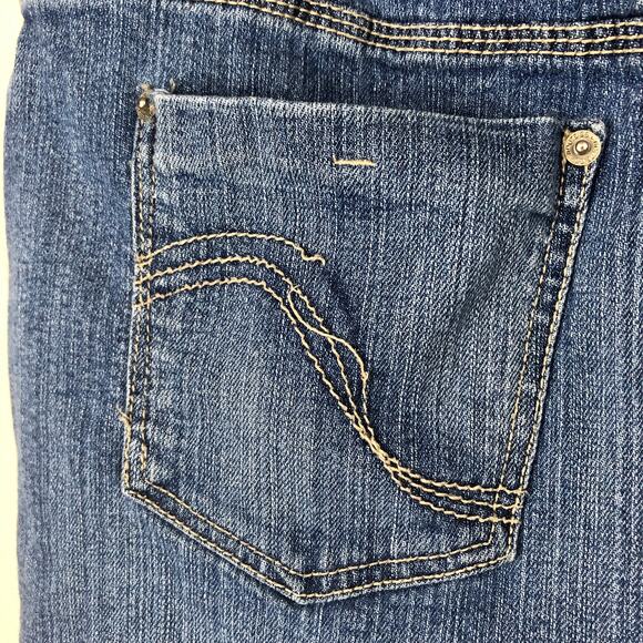 Route 66 Y2K Style Blue Denim Mini Jean Skirt Size 11/12 - Picture 3 of 7